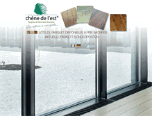 Tablet Screenshot of chenedelest-lots-parquet.com